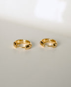 Golden Hoop Earrings