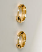 Golden Hoop Earrings