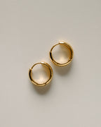 Golden Hoop Earrings