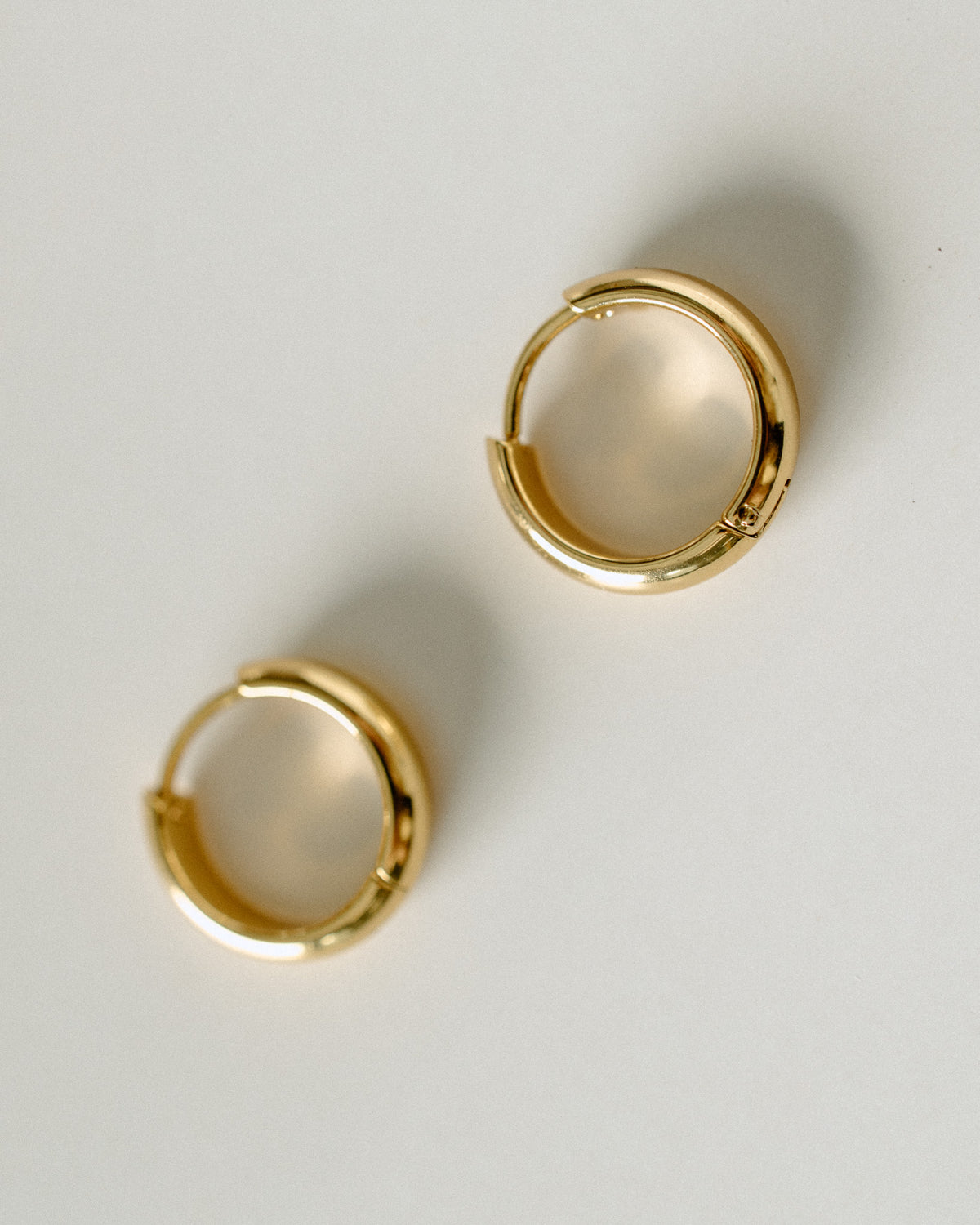 Golden Hoop Earrings