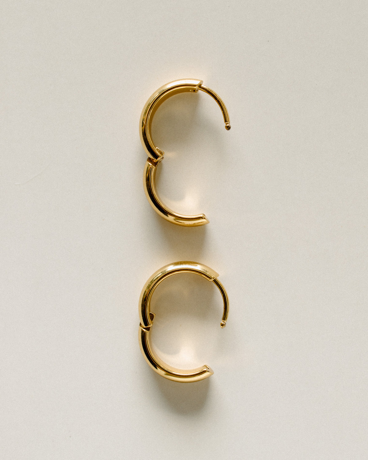 Golden Hoop Earrings