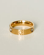 Band Clover Ring