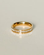Halo Clover Ring