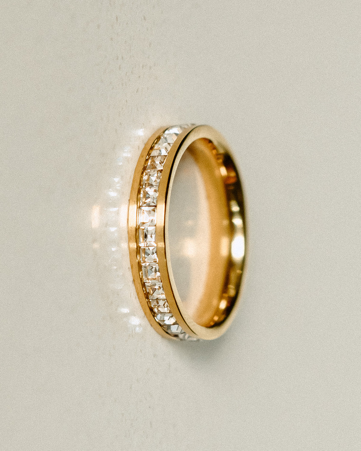 Halo Clover Ring