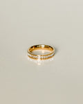 Halo Clover Ring