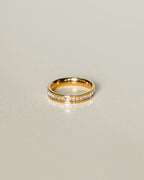 Halo Clover Ring