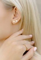 Tiny Heart Earrings