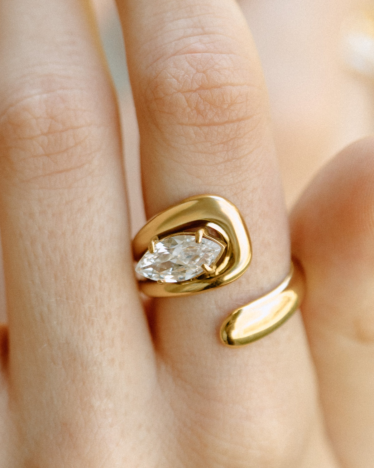 Geo Adjustable Ring